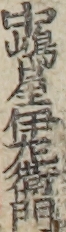 中嶋屋伊左衛門